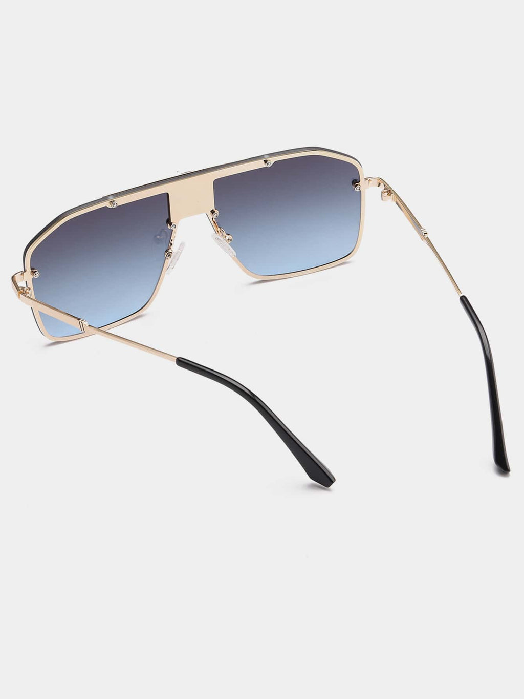 Men’s Flat Top Goggle Style Glasses Outdoor Street Style Eyewear