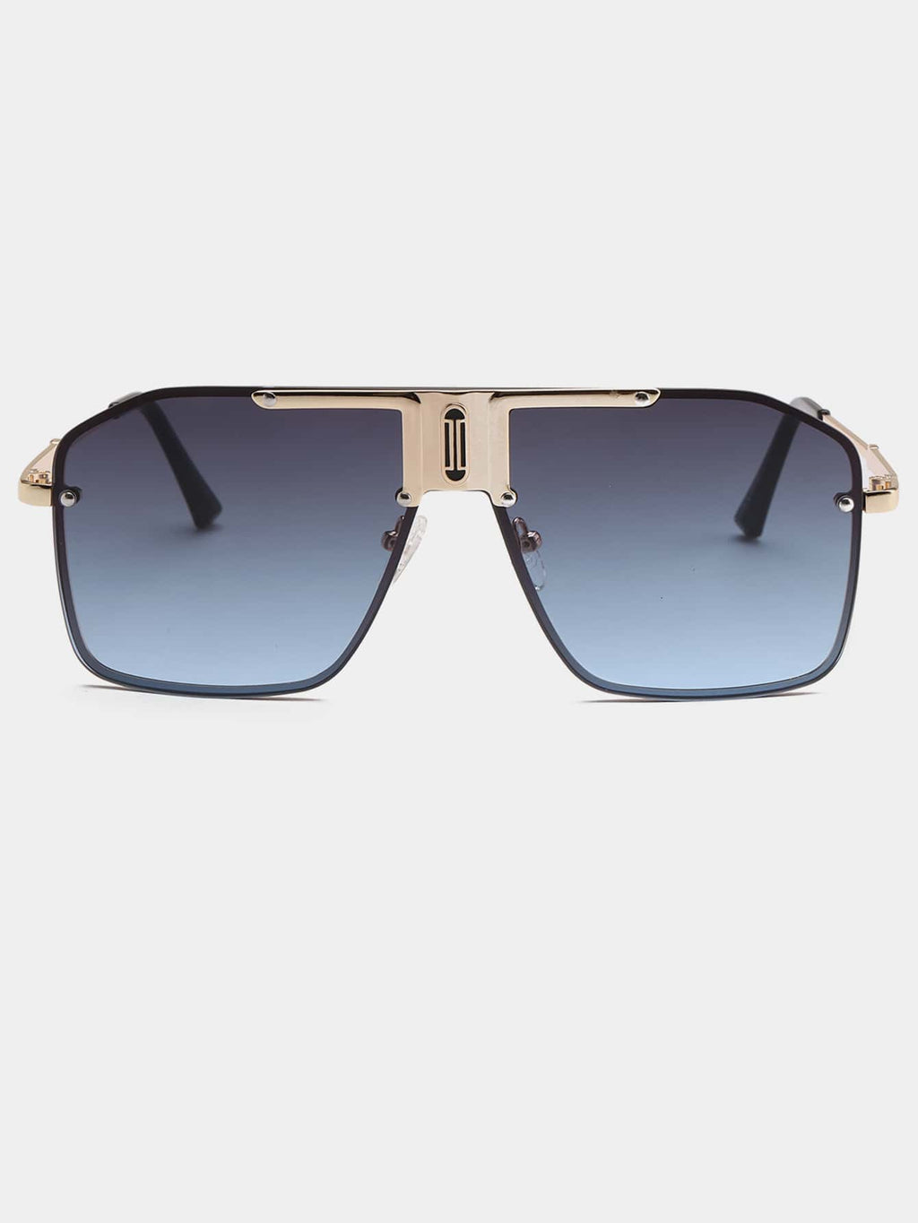 Men’s Flat Top Goggle Style Glasses Outdoor Street Style Eyewear