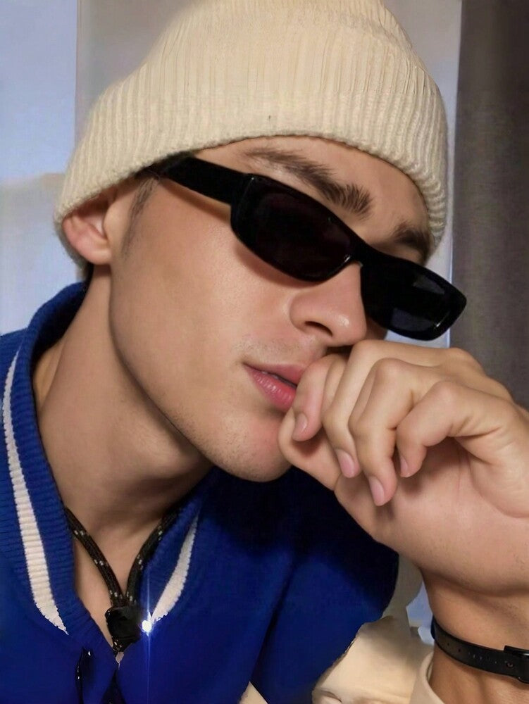 Small Square Frame Glasses Minimalist Fashion Summer Eyewear