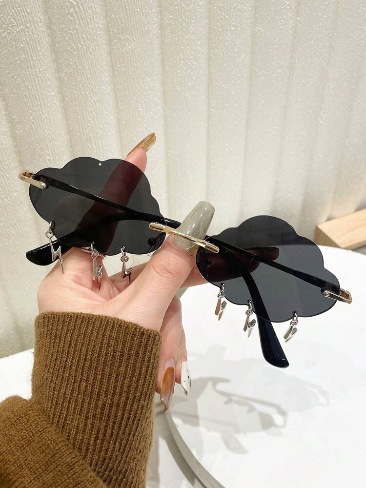 Women’s Cloud Shaped Glasses Stage Show Party Eyewear