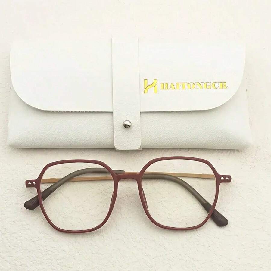 Ultra Light Presbyopia Glasses Frosted Anti Blue Light Large Frame