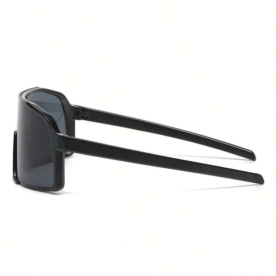 Men’s Sports Cycling Glasses Oversized Rimless Outdoor Goggles