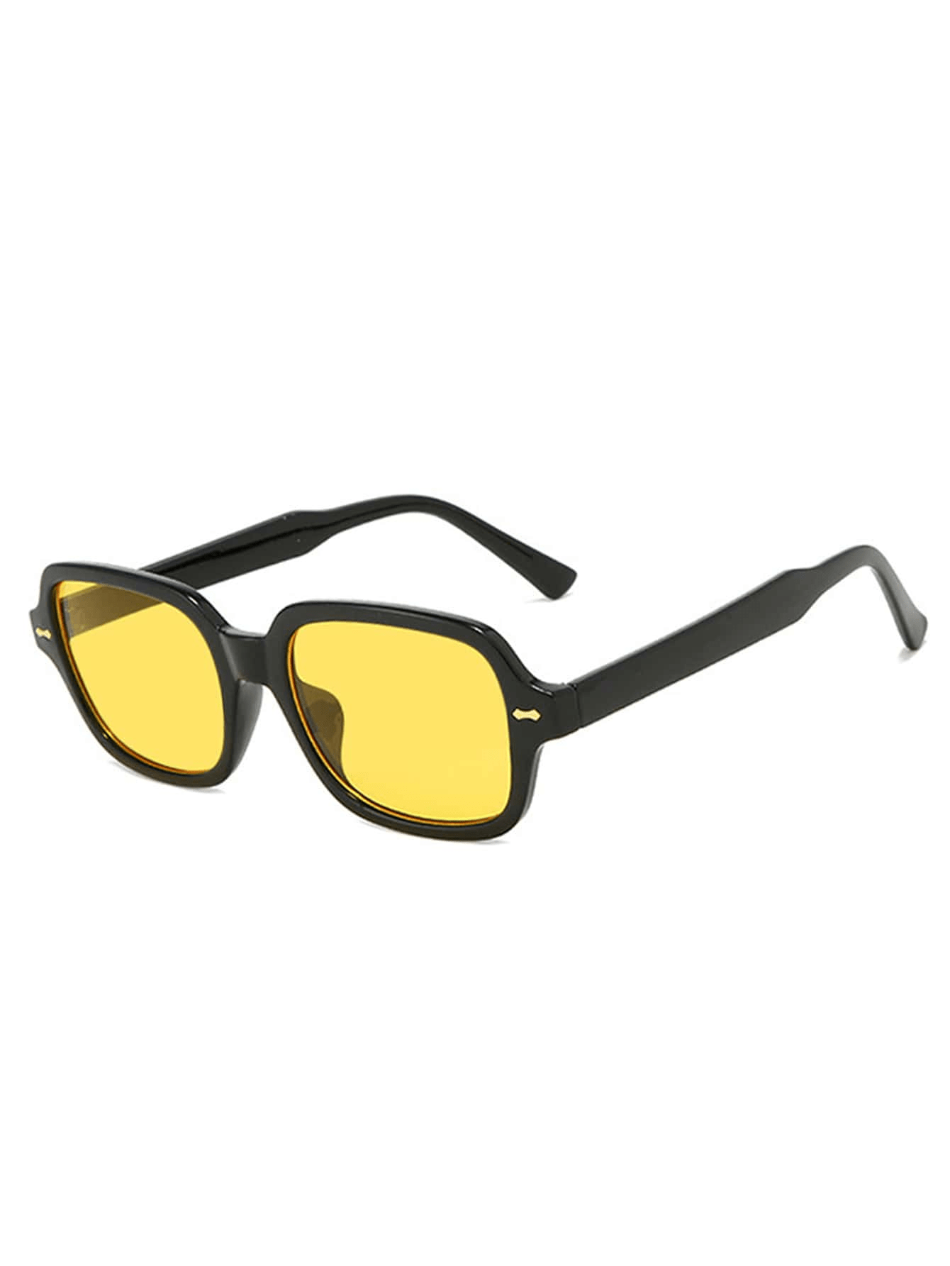 Oversized Y2K Square Frame Glasses Retro Summer Street Style